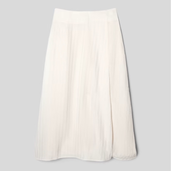 EVERLANE The City Stripe Midi Skirt (New With Tag) - Picture 2 of 10